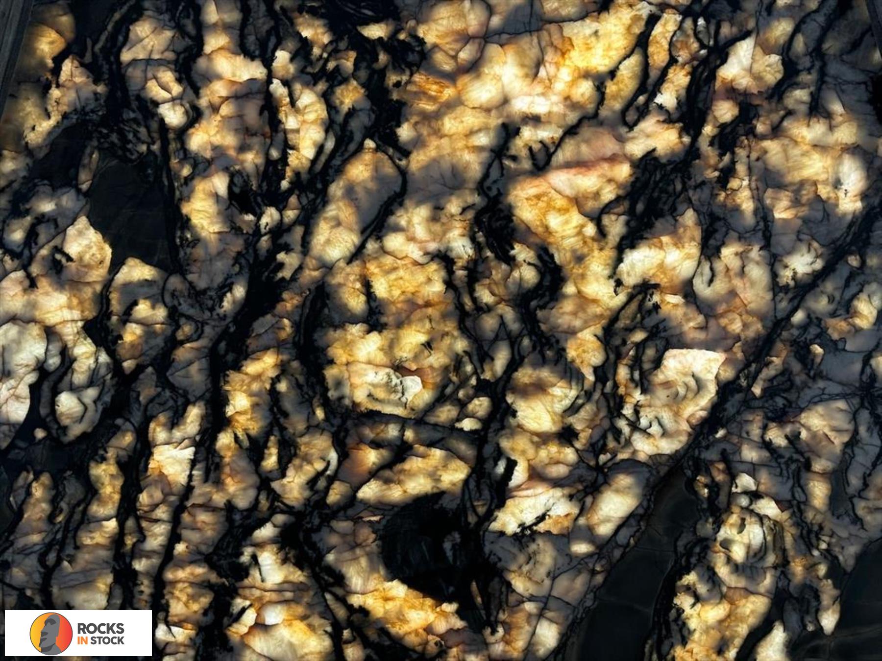 BOTANIC CRYSTAL Quartzite polished 3cm thick - Slab