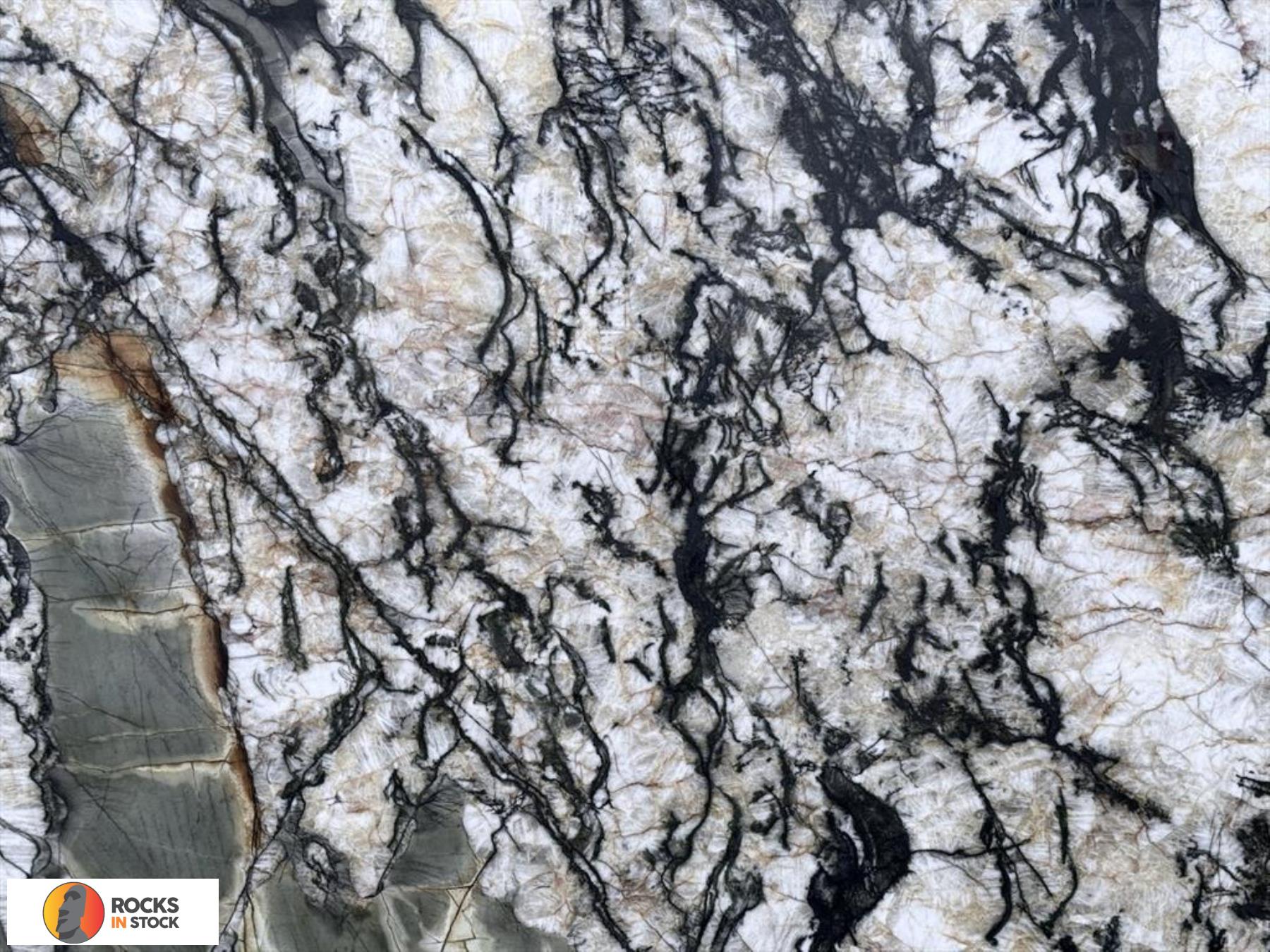 BOTANIC CRYSTAL Quartzite polished 3cm thick - Slab