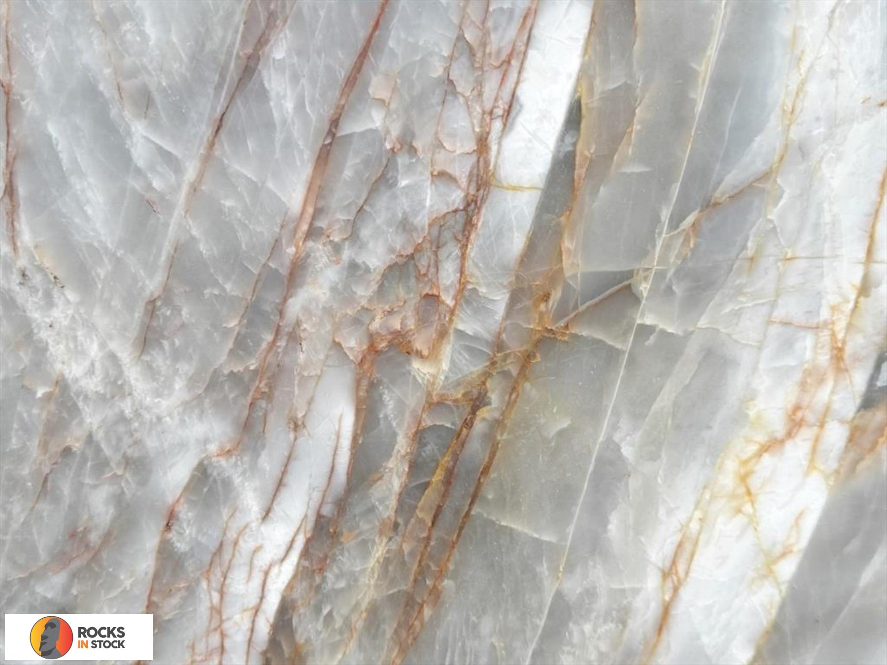 CRISTAL LAKE Quartzite polished 3cm thick - Slab