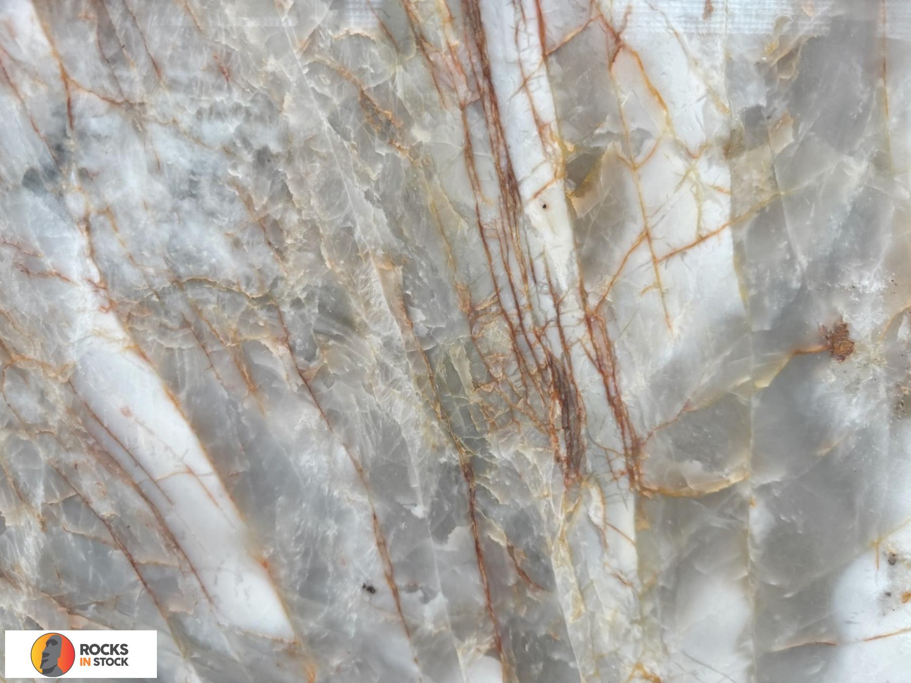 CRISTAL LAKE Quartzite polished 3cm thick - Slab