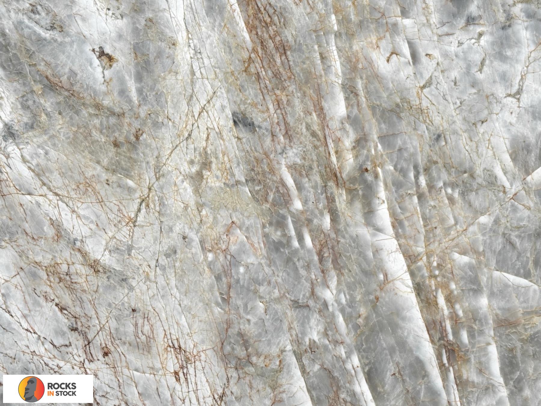 CRISTAL LAKE Quartzite polished 3cm thick - Slab