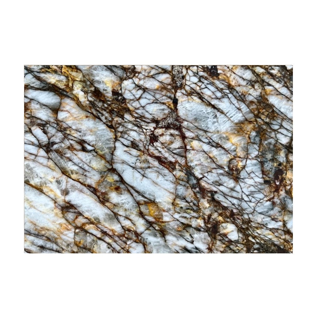 CRISTALLO AZZURE Quartzite polished 3cm thick - Slab