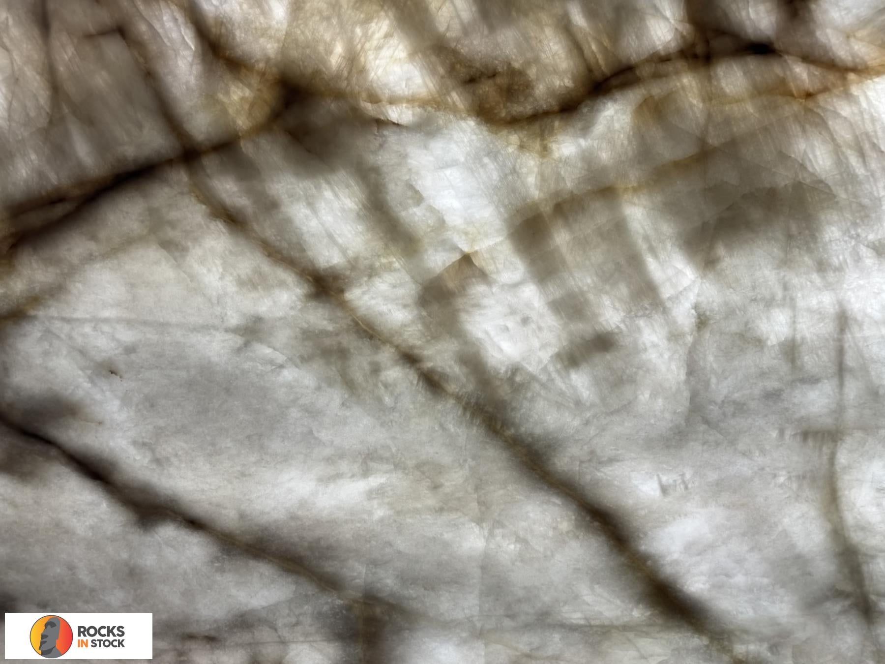 CRISTALLO ILLUMINATUS Quartzite polished 3cm thick - Slab