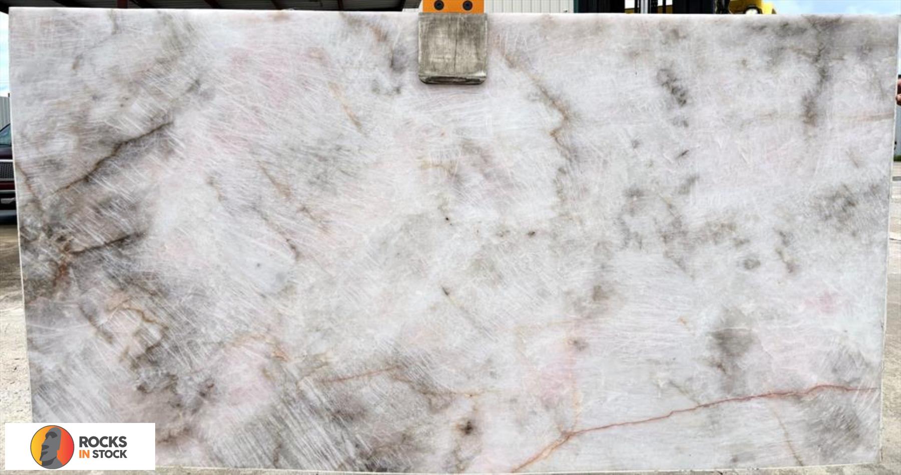 CRISTALLO SMOKE Quartzite polished 2cm thick - Slab