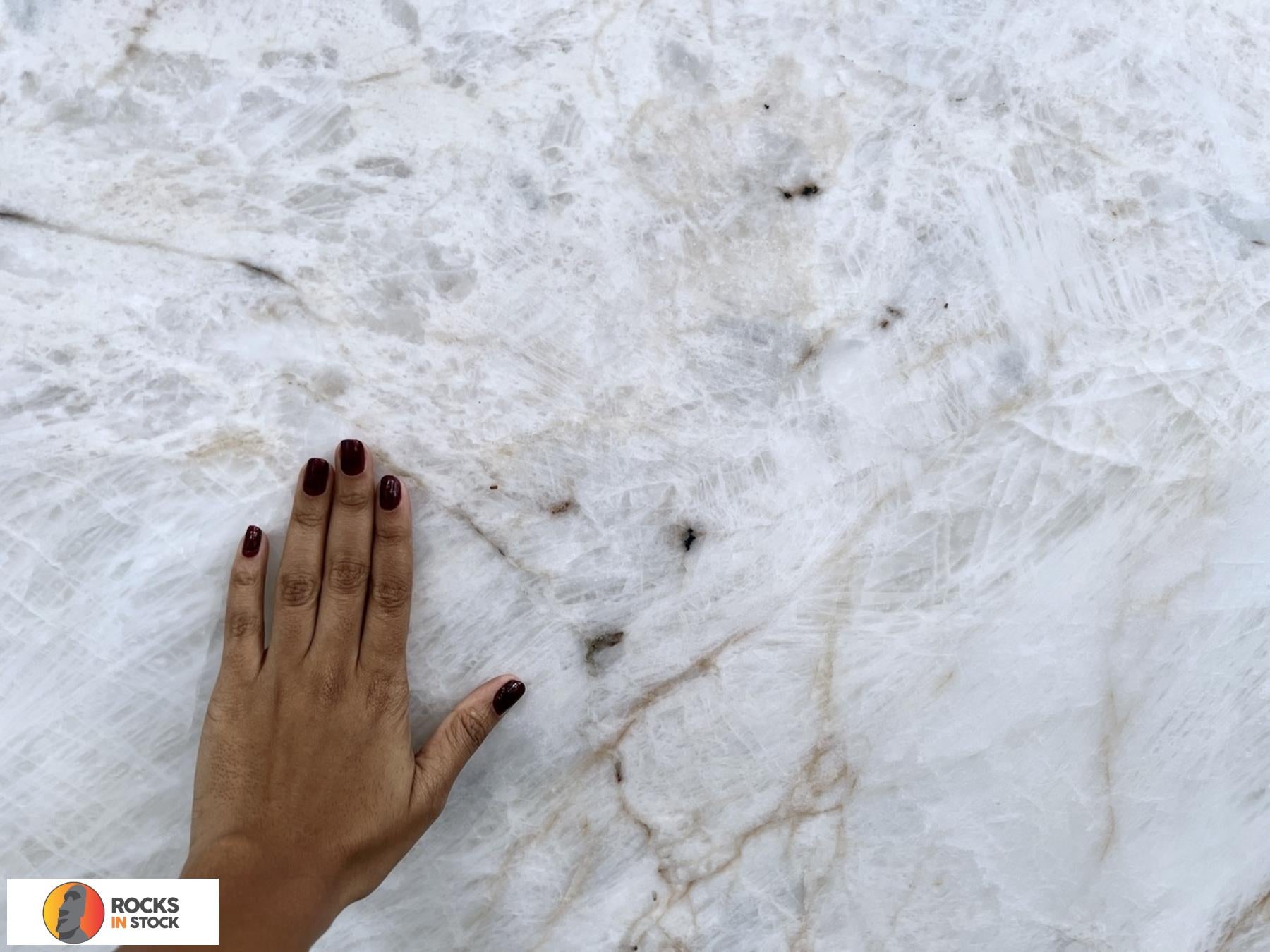 CRISTALLO SPLENDOR Quartzite honed 3cm thick - Slab