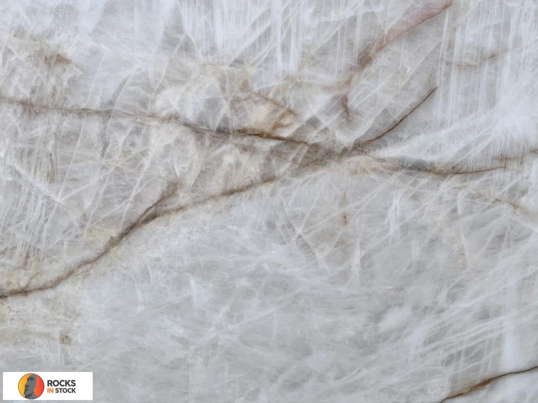 CRISTALLO SPLENDOR Quartzite polished 3cm thick - Slab