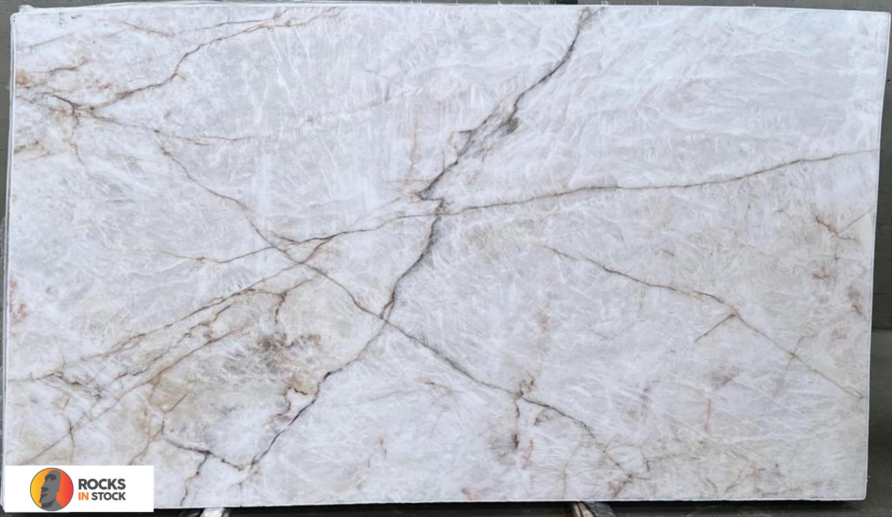 CRISTALLO SPLENDOR Quartzite polished 3cm thick - Slab