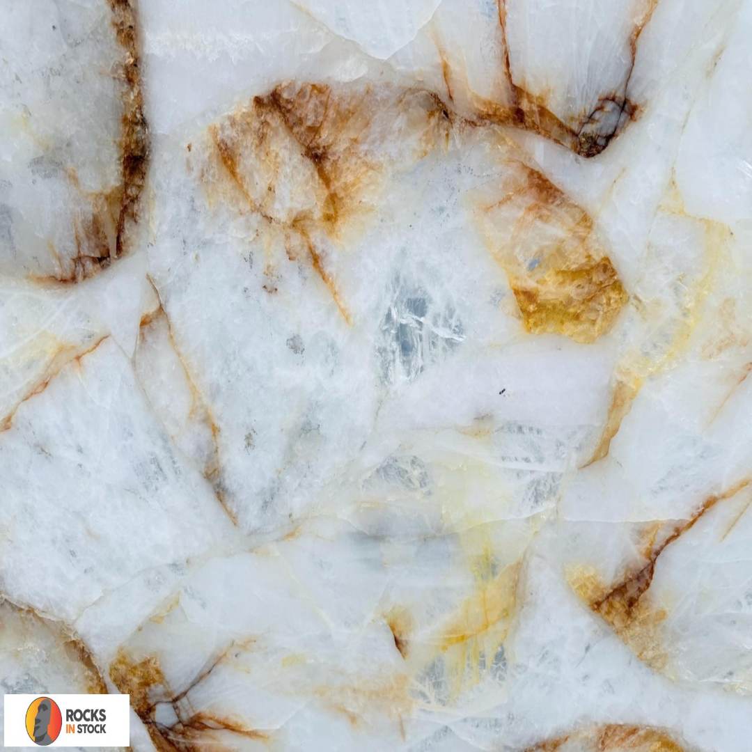 CRISTALLO VITRUM Quartzite polished 2cm thick - Slab