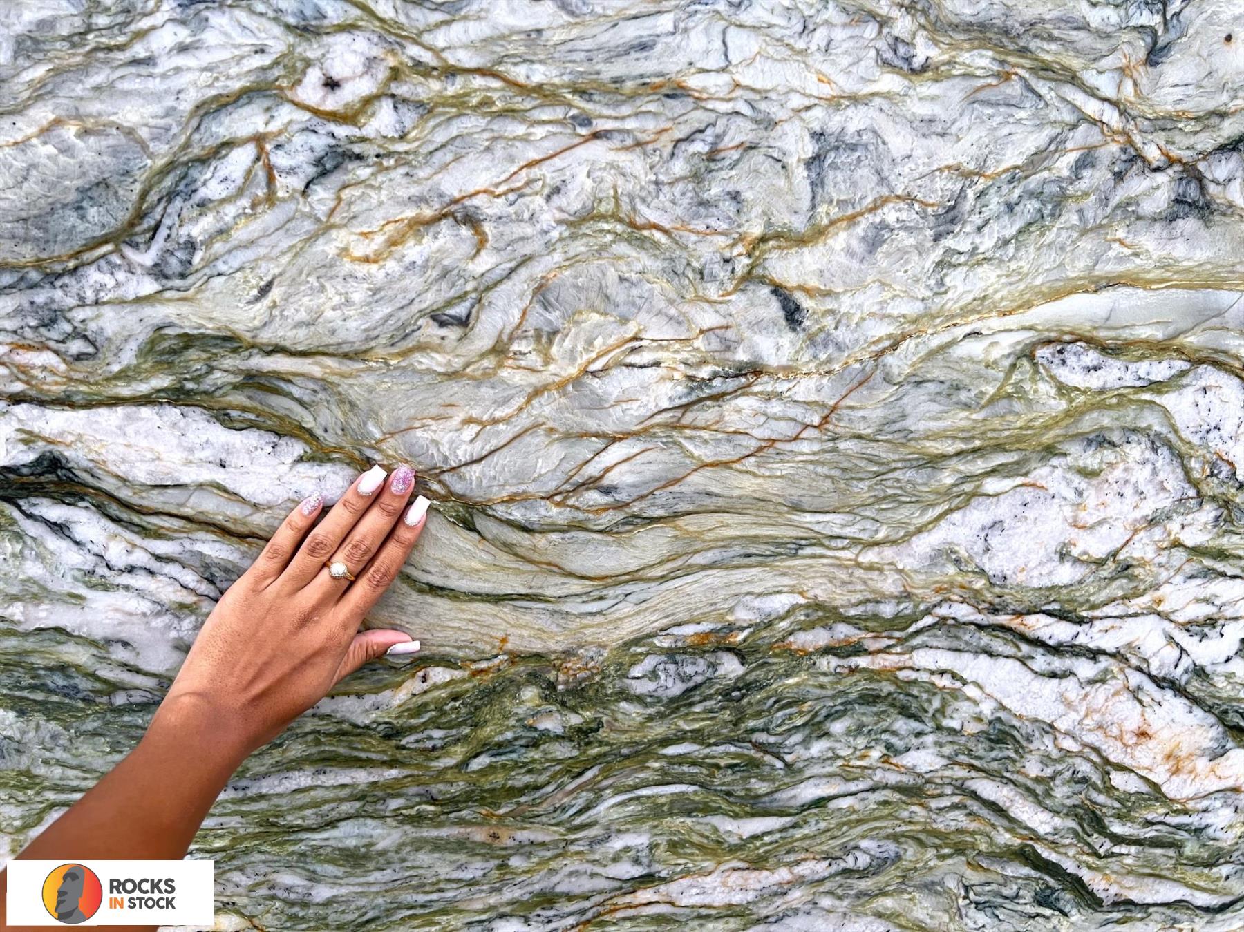 EXPLOSION BLUE Quartzite polished 3cm thick - Slab