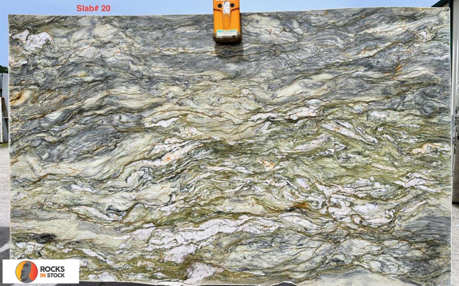 EXPLOSION BLUE Quartzite polished 3cm thick - Slab
