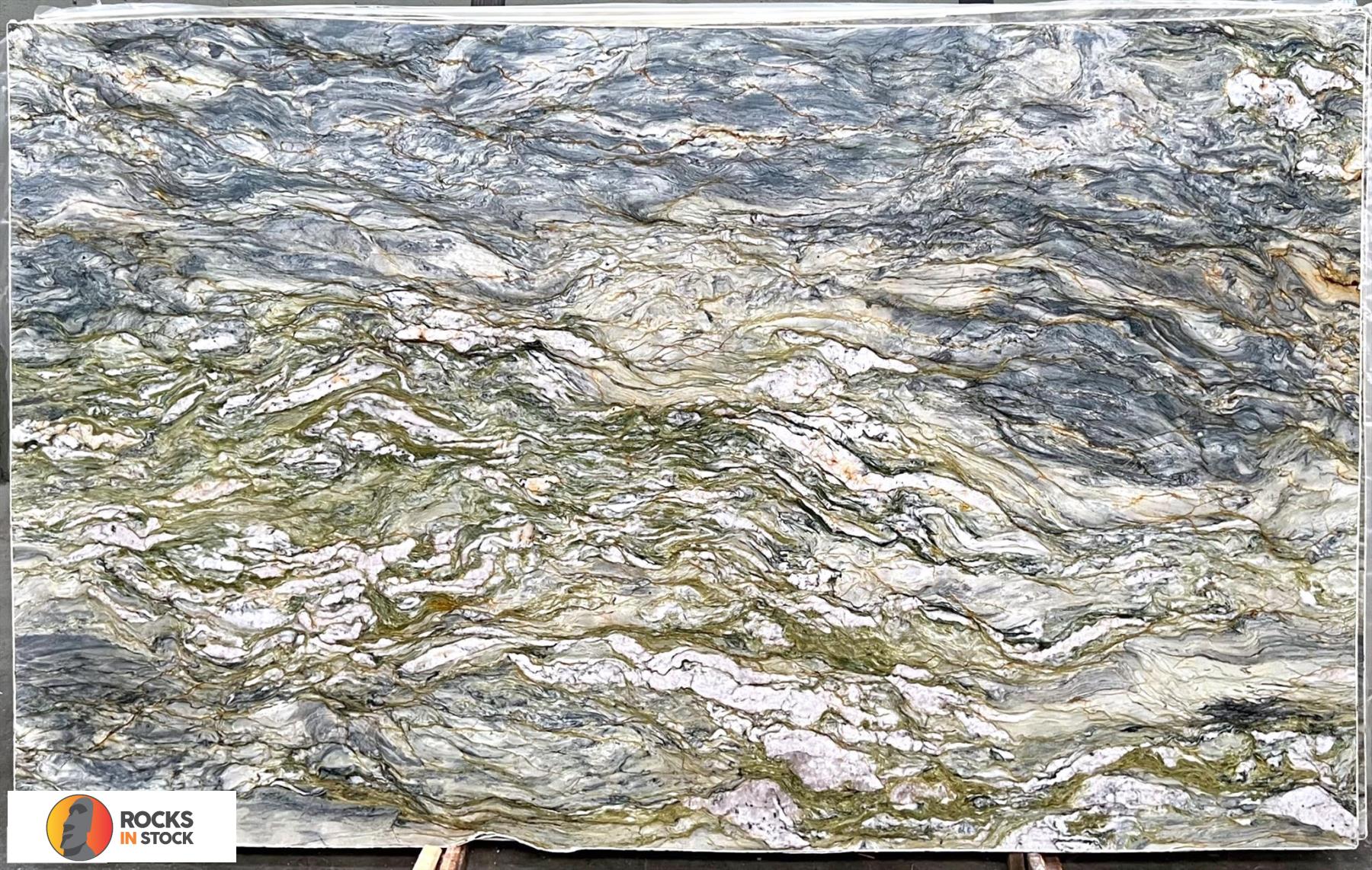 EXPLOSION BLUE Quartzite polished 3cm thick - Slab