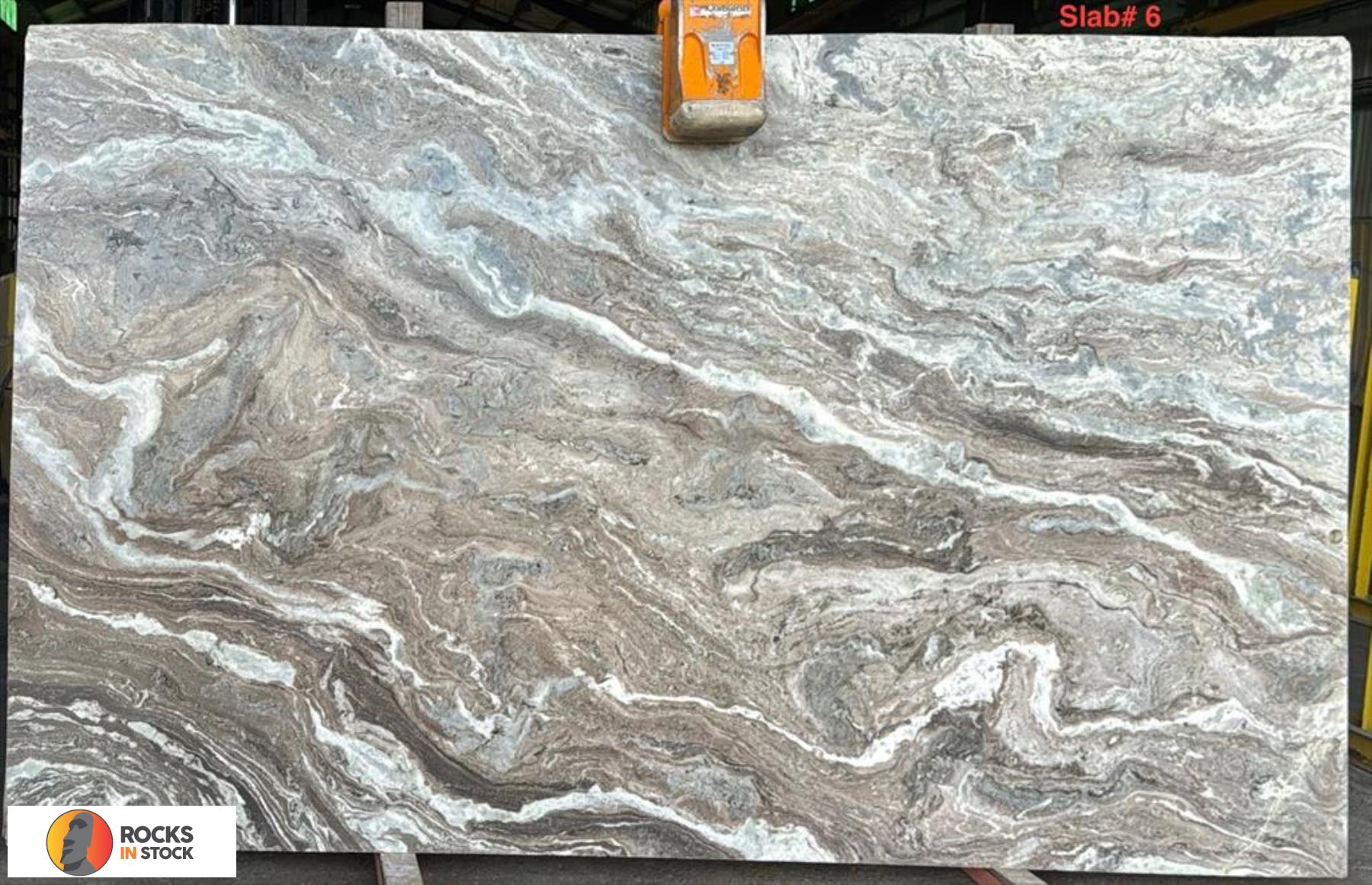 FANTASY BROWN Dolomite polished 3cm thick - Slab