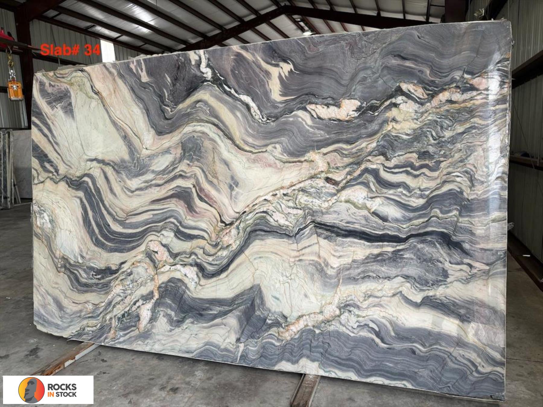 FUSION Quartzite polished 3cm thick - Slab