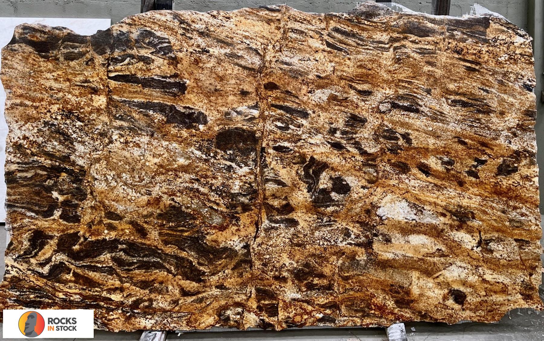 GOLDEN THUNDER Granite polished 2cm thick - Slab
