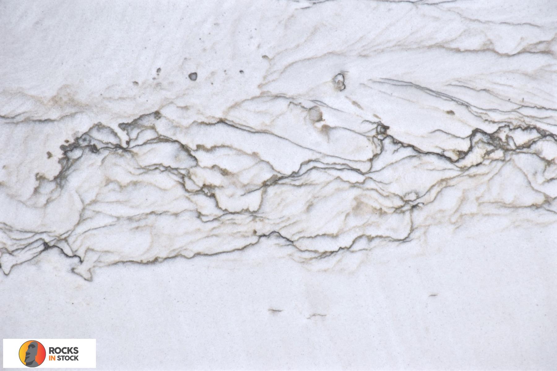 MUSTANG WHITE Quartzite polished 2cm thick - Slab