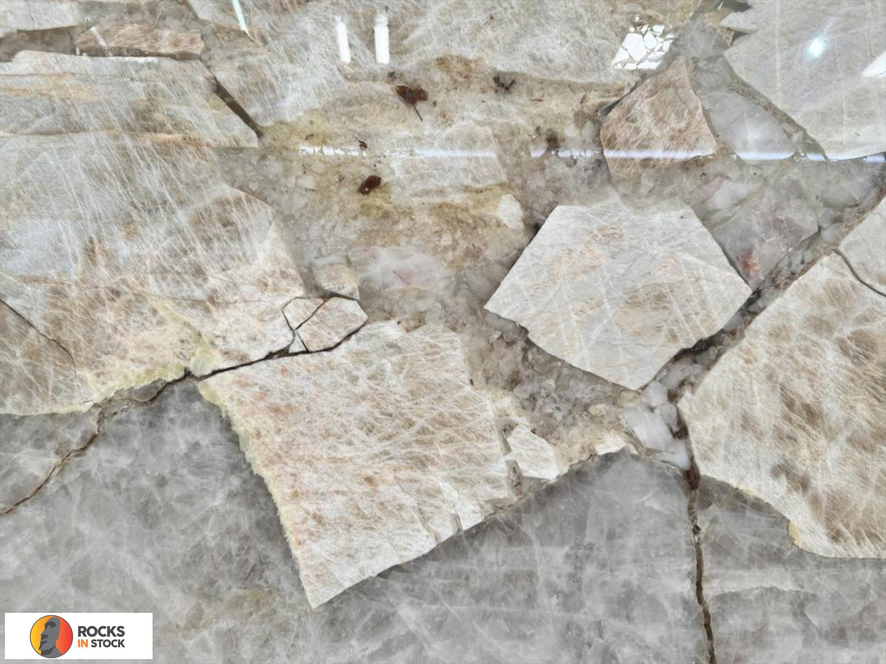 PATAGONIA GLACE Quartzite polished 3cm thick - Slab