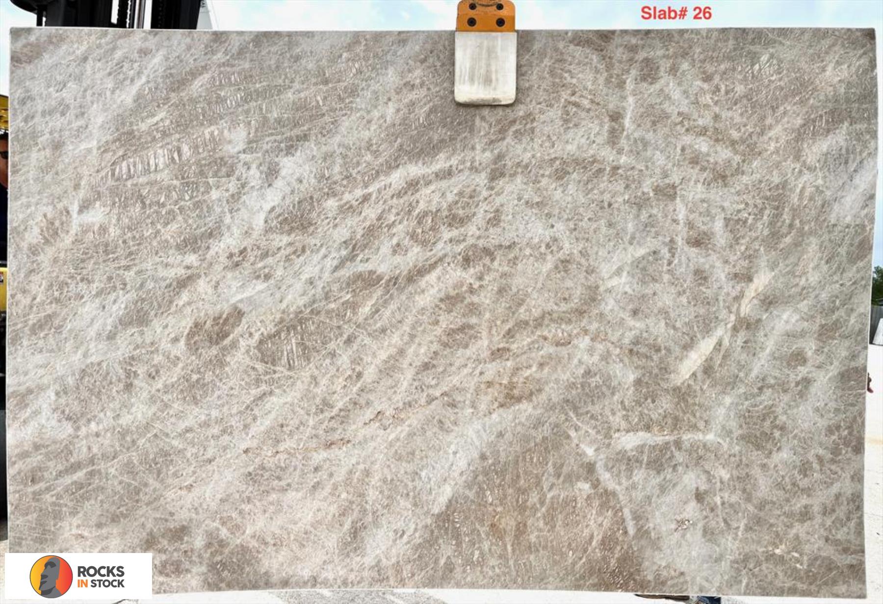 PERLA ROCCA Quartzite honed 3cm thick - Slab