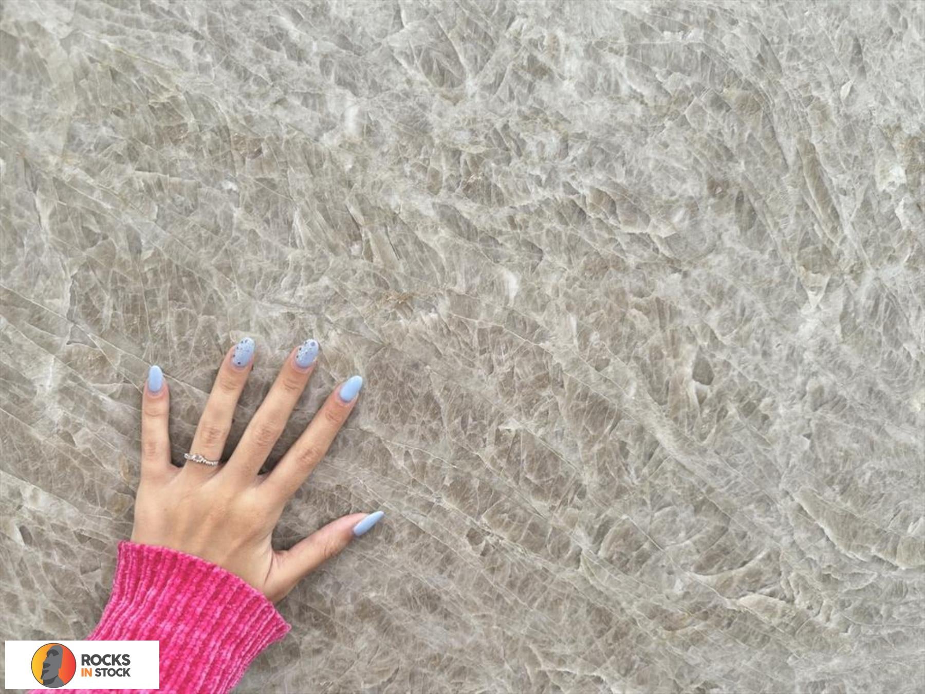 PERLA ROCCA Quartzite leather 3cm thick - Slab