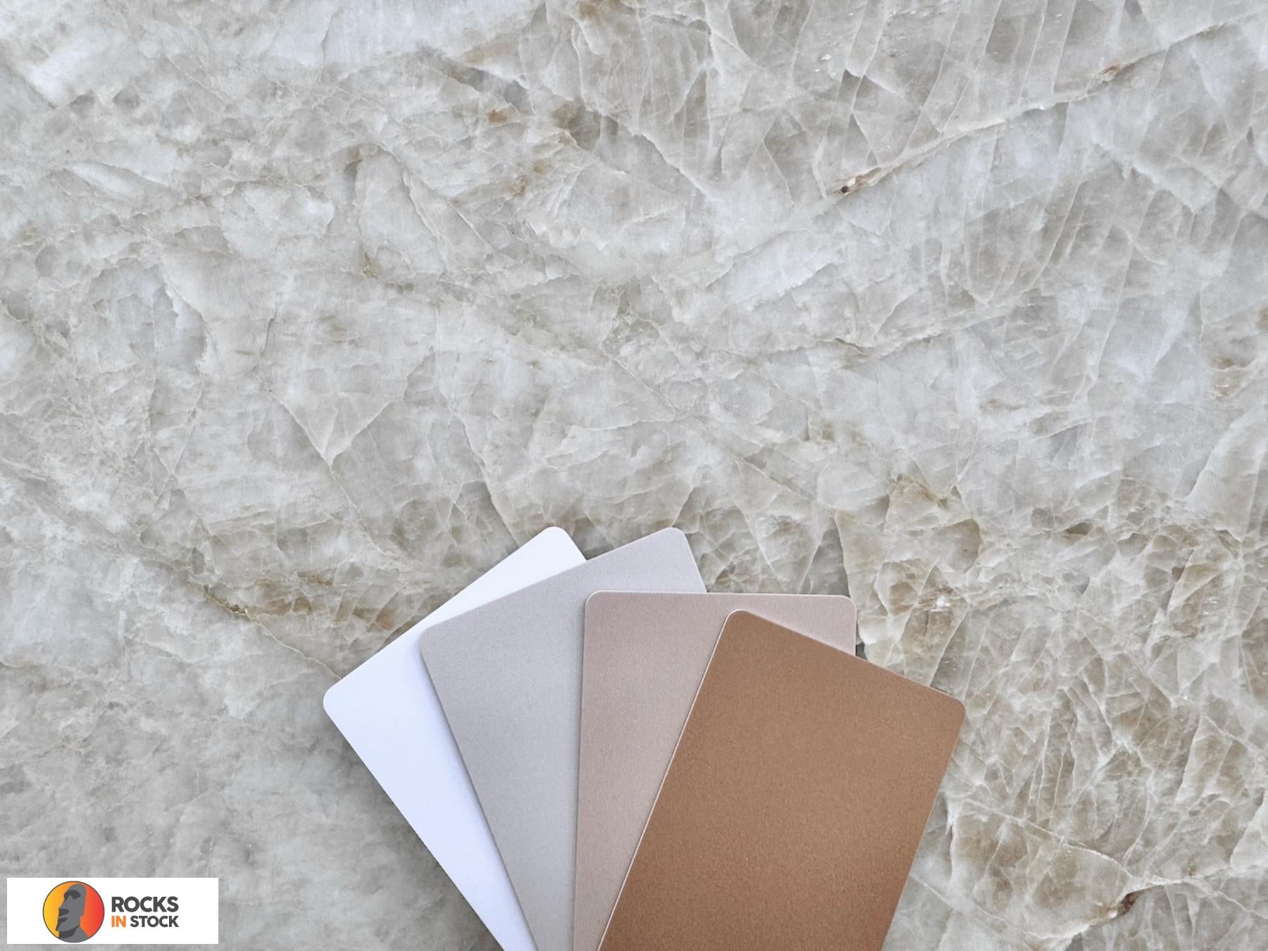 PERLA SANATANA Quartzite honed 3cm thick - Slab