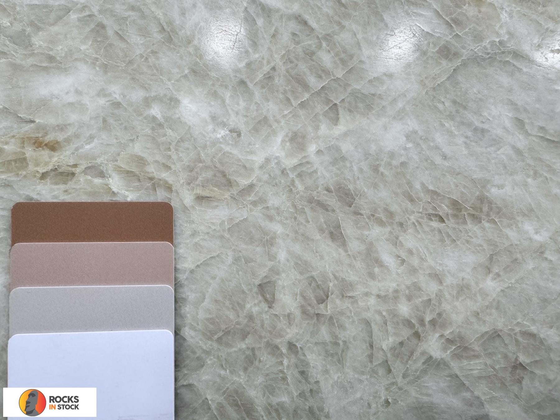PERLA SANTANA Quartzite leather 3cm thick - Slab