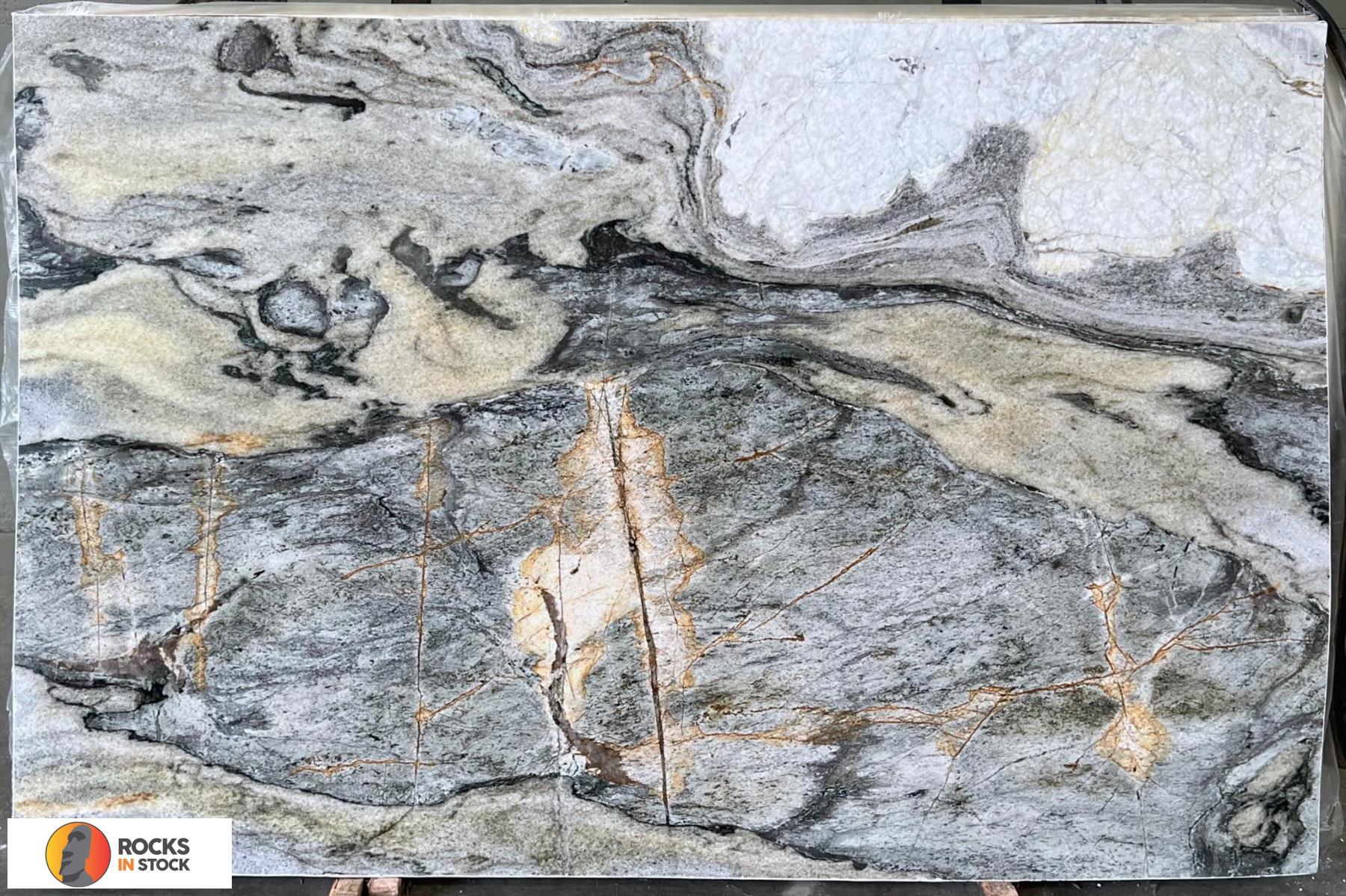 RAVELS BOLERO Dolomite leather 3cm thick - Slab