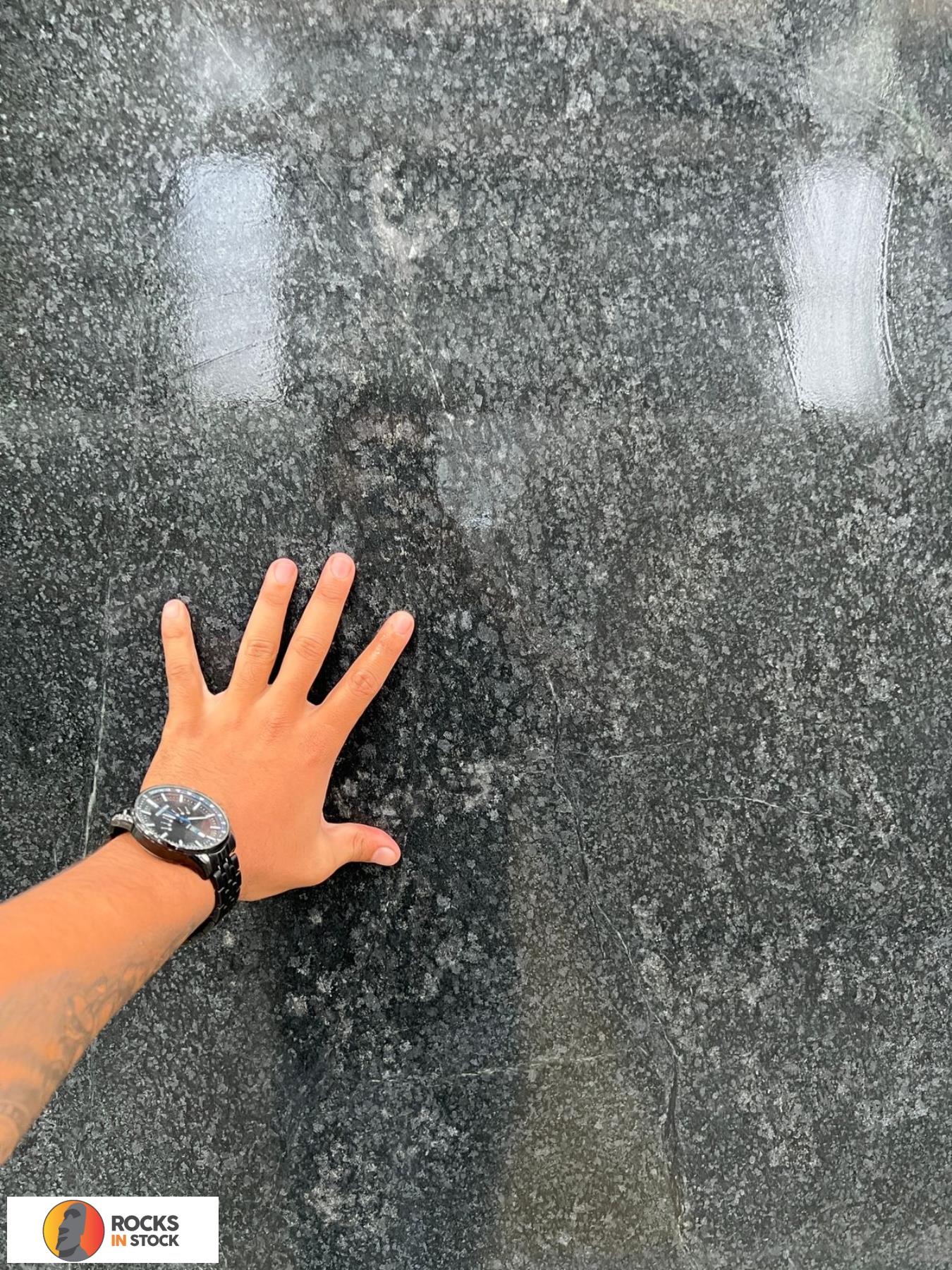 SOAPSTONE BLACK Soap Stone honed 3cm thick - Slab
