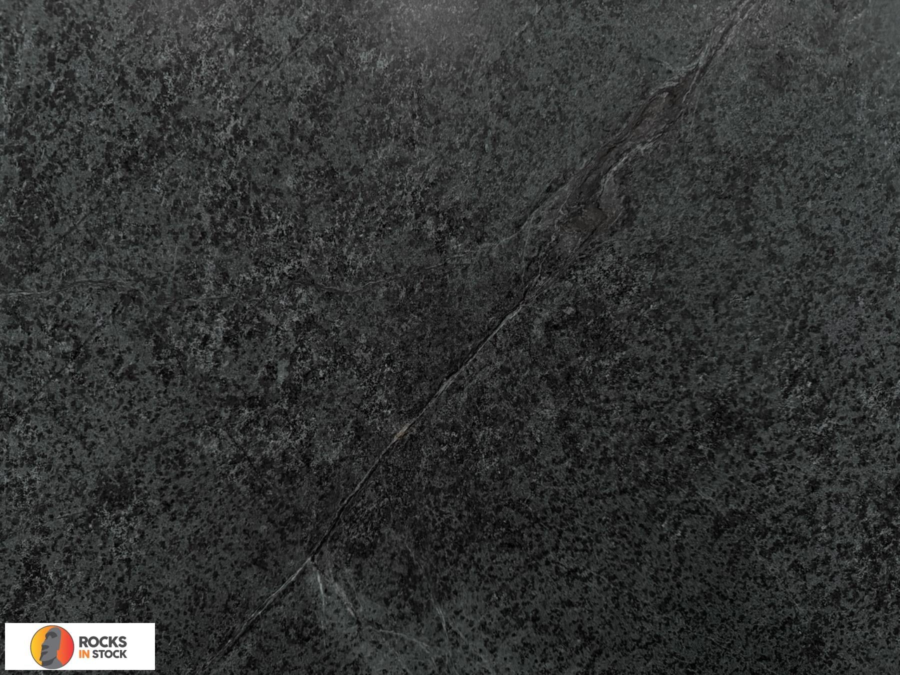 SOAPSTONE BLACK Soap Stone honed 3cm thick - Slab