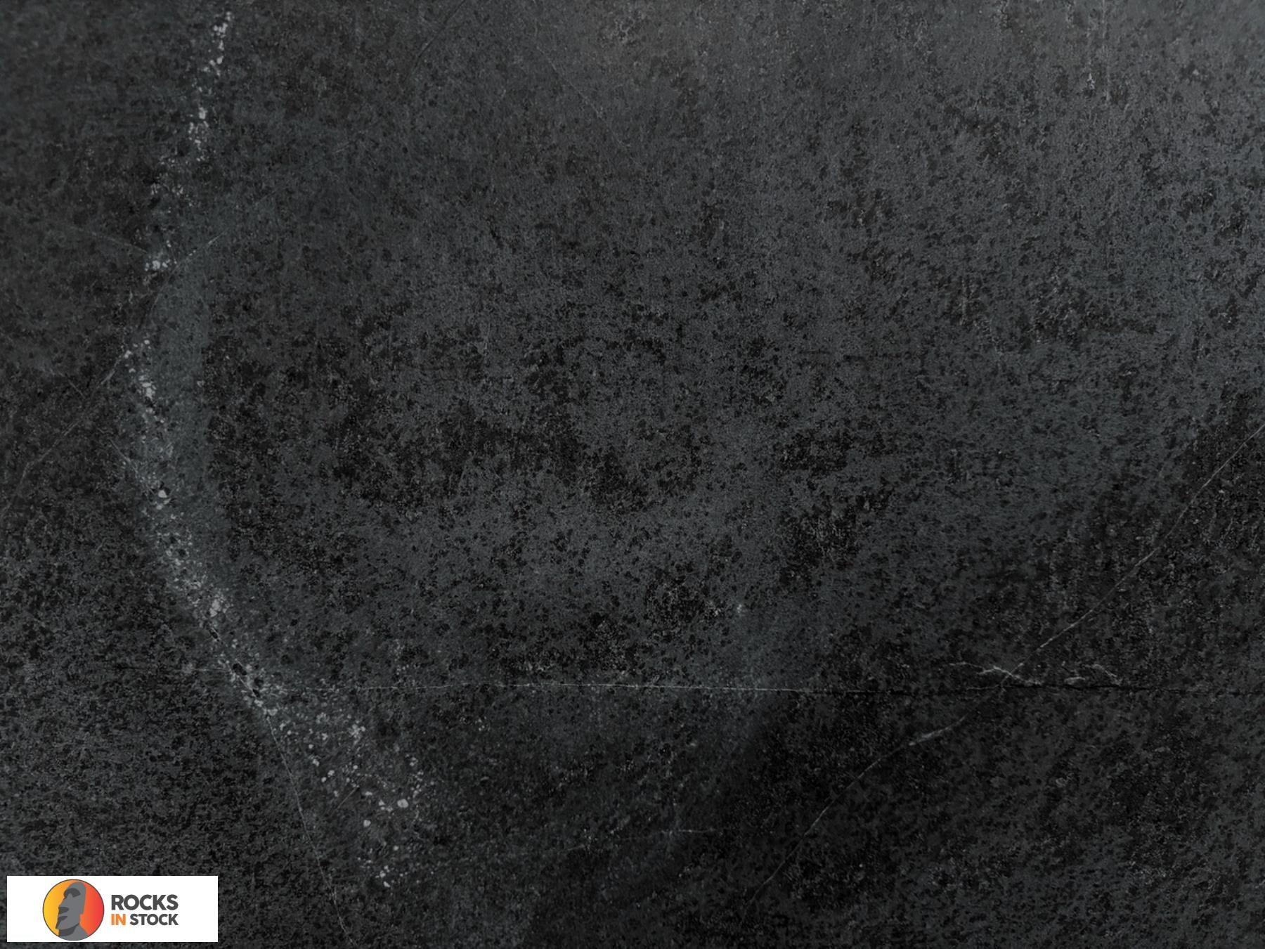 SOAPSTONE BLACK Soap Stone honed 3cm thick - Slab