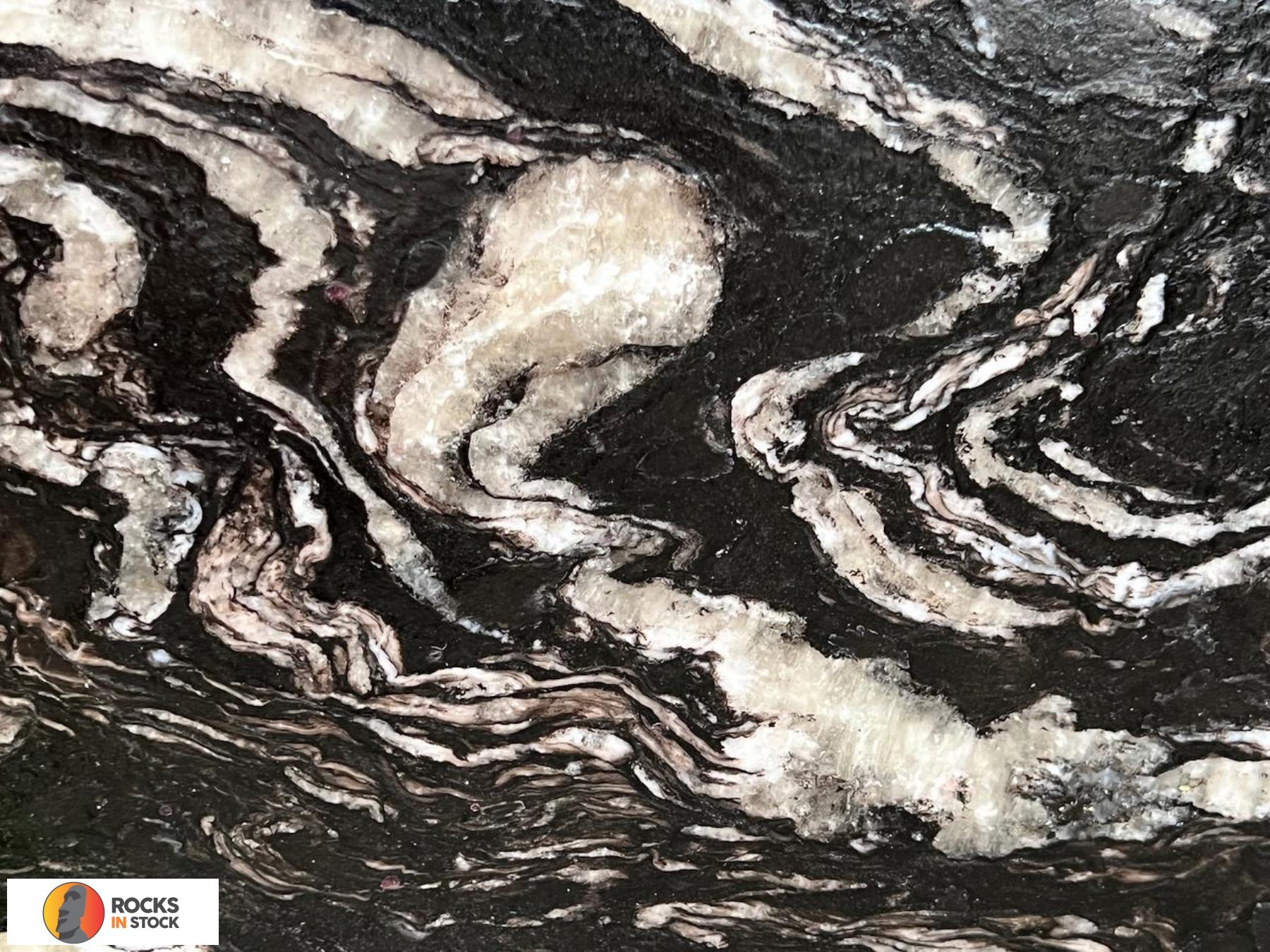 TITANIUM Granite leather 3cm thick - Slab