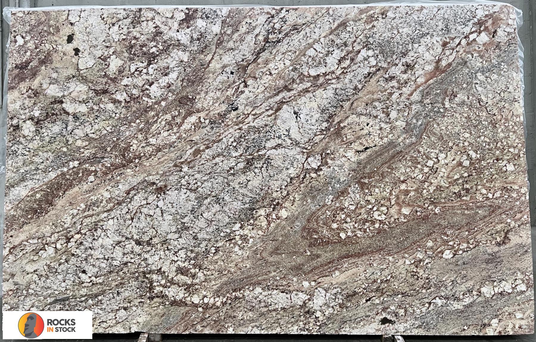 TYPHOON BORDEAUX Granite polished 3cm thick - Slab