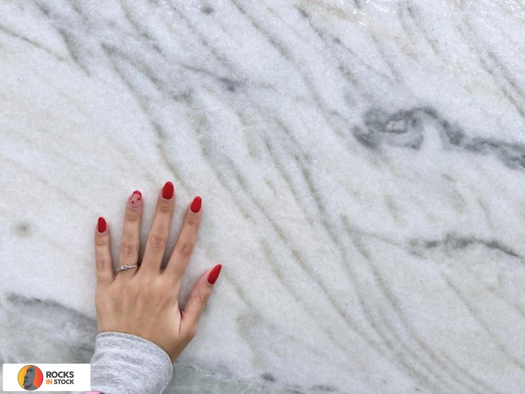 VENATINO WHITE Dolomite leather 3cm thick - Slab