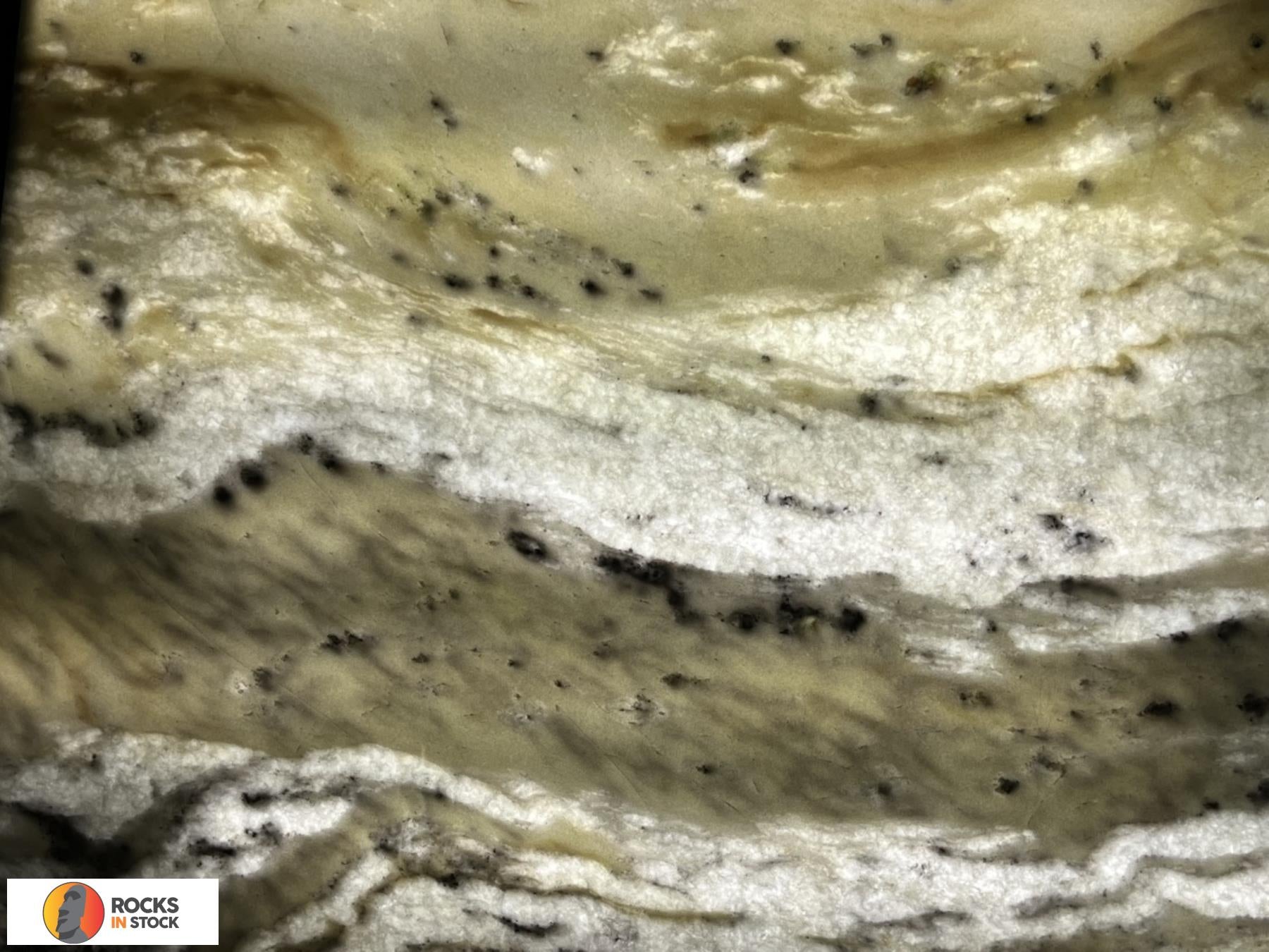 WHITE CLOUD Dolomite honed 2cm thick - Slab