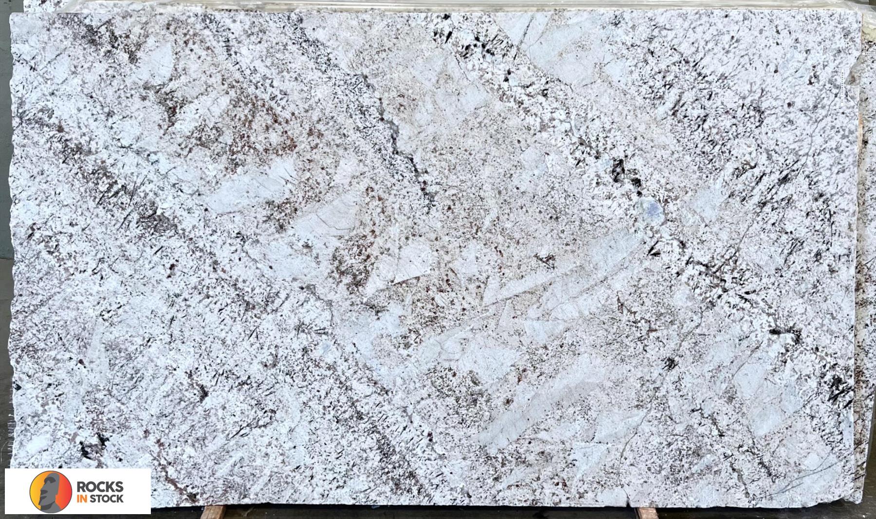 WHITE GALAXY Granite polished 2cm thick - Slab