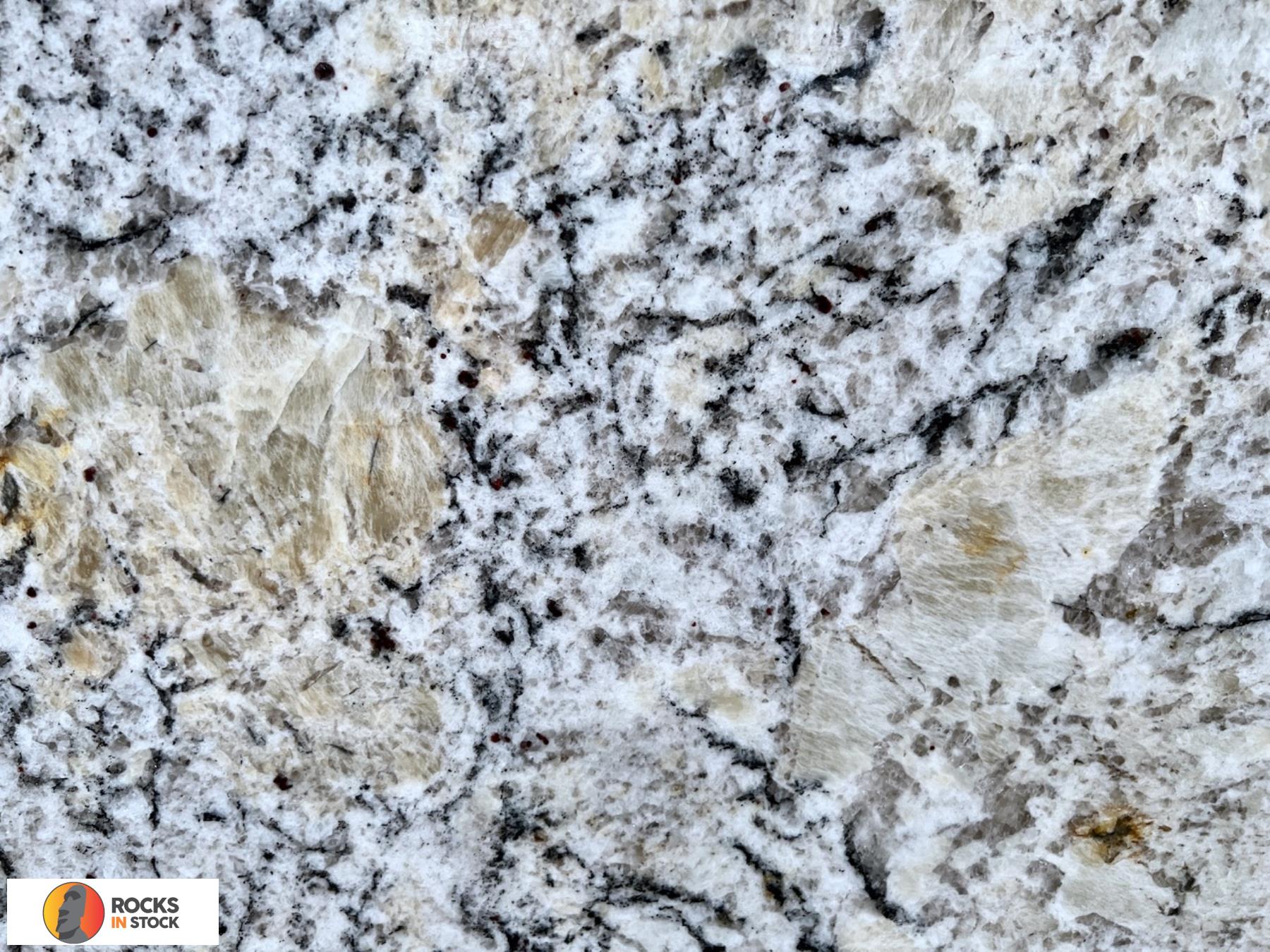 WHITE ICE Granite polished 3cm thick - Slab