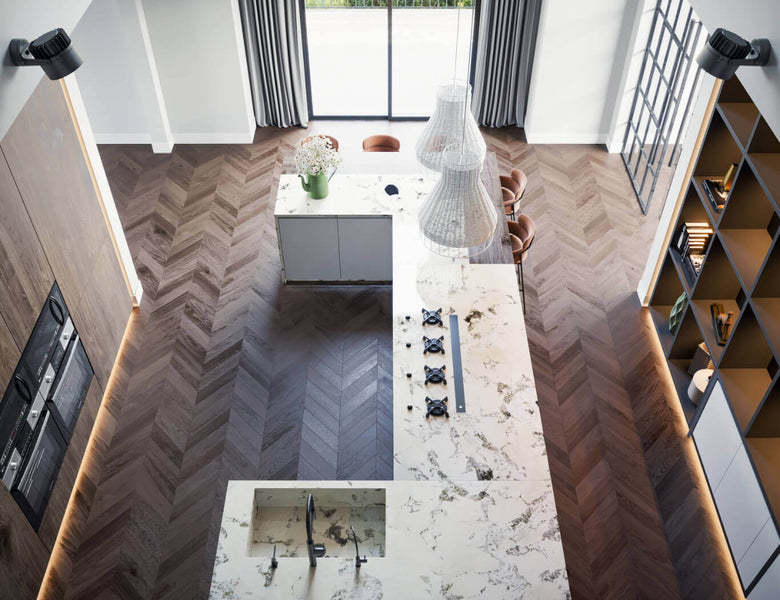 Alpinus Granite polished 2cm thick slab - Rocks in Stock