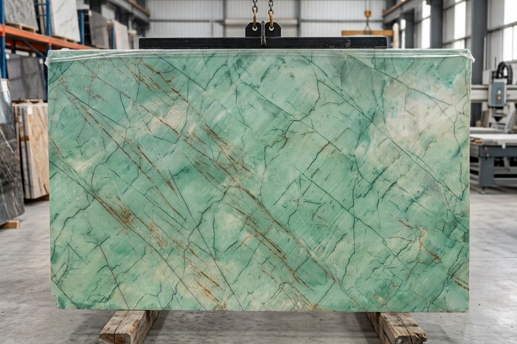 VERONA GREEN Quartzite polished 2cm thick - Slab