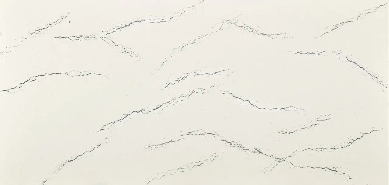 Berkshire Steel Satin Ridge Cambria Quartz Slab - Rocks in Stock