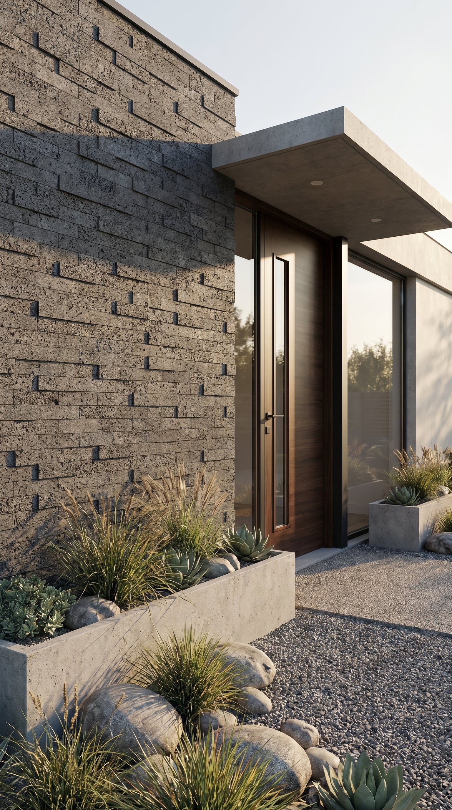 PUKA LAVA GREY Basalt honed ledger, Wall Veneer - Vulcano - TX