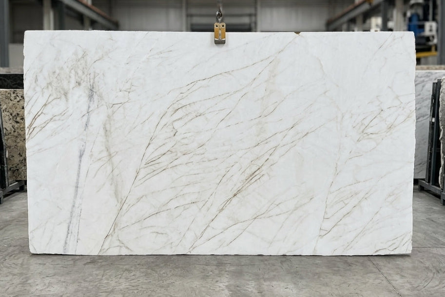 BIANCO AUSTRALE Marble polished 2cm thick - Slab