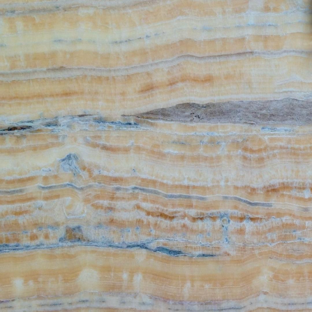CAPPUCCINO Vein Cut Onyx polished 2cm thick - Slab