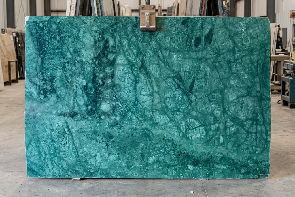 GUATEMALA GREEN Marble polished 2cm thick - Slab
