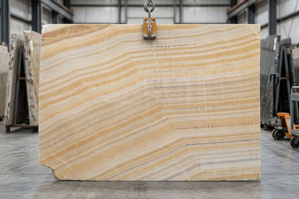 HONEY Onyx polished 2cm thick - Slab