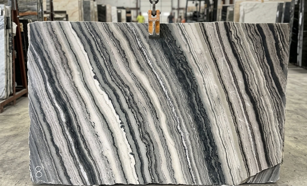 MERCURY BLACK Marble polished 2cm thick - Slab