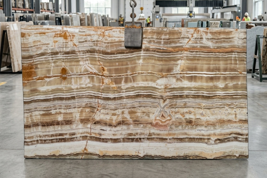 ONICE CANDY Onyx polished 2cm thick - Slab