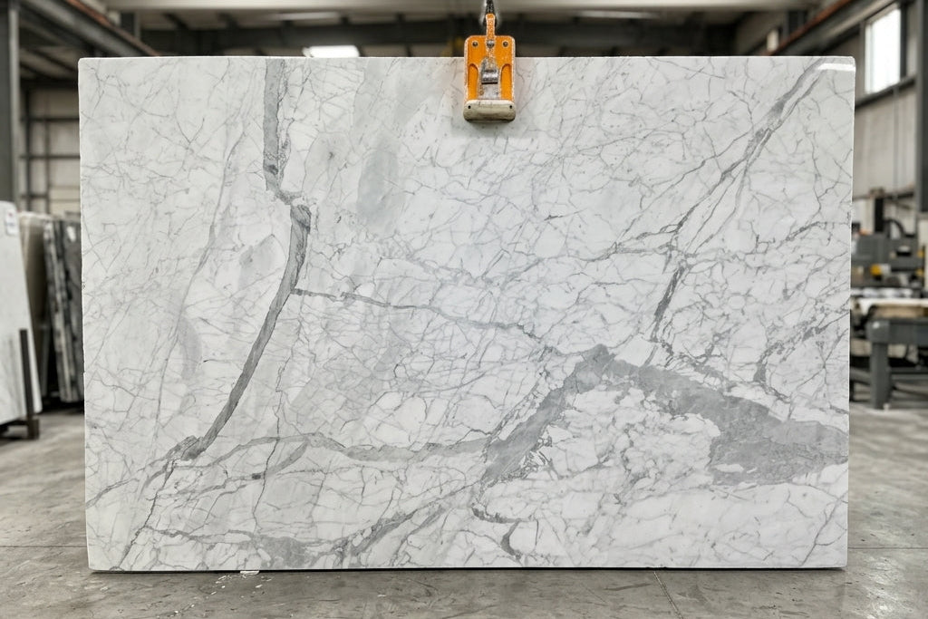 STATUARIETTO Marble polished 2cm thick - Slab