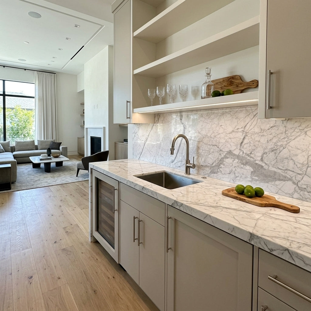 STATUARIETTO Marble polished 2cm thick - Slab