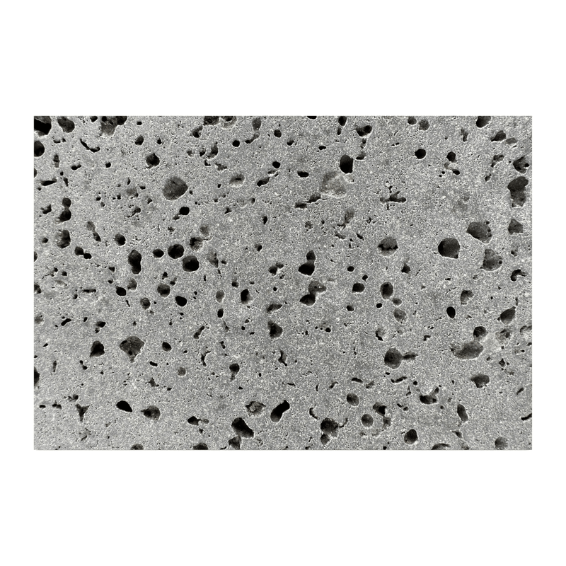 Basalt-Tile-Flooring-PUKA LAVA GREY Basalt brushed Straight Edge 24" x 12"- Stone Supplier - Rocks in Stock