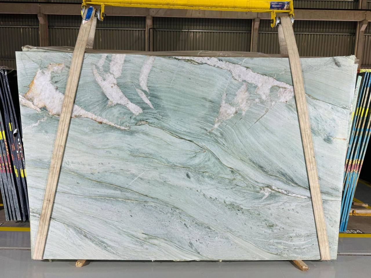 Del Mare Quartzite polished 2cm thick Slab - Rocks in Stock