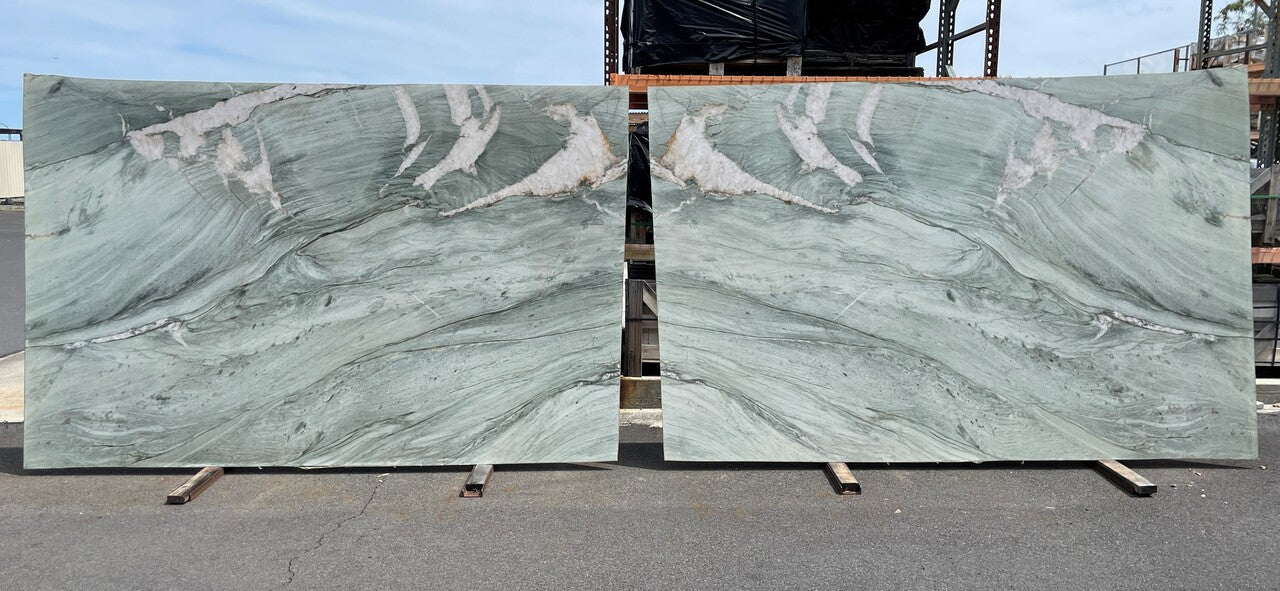 Del Mare Quartzite polished 2cm thick Slab - Rocks in Stock