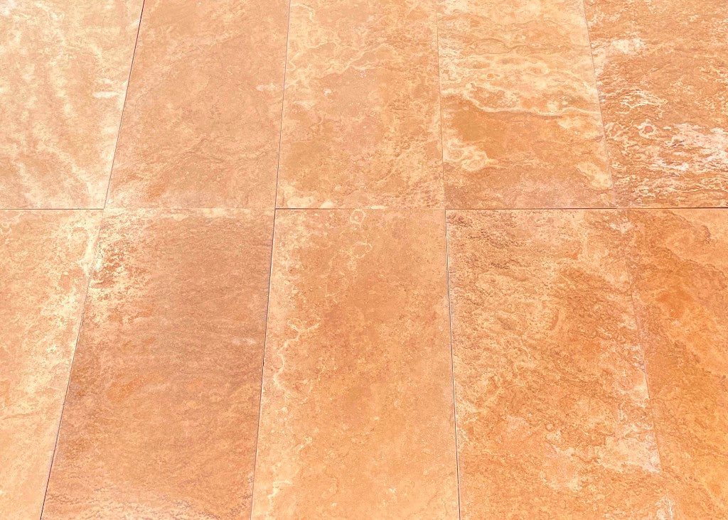 ANDES NOCE Travertine honed/filled - 24" x 12" x 3/8" (2 SF/PC) Tile